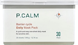 P.Calm Barrier Cycle Daily Sebum Dengeleyici 30'lu Yüz Maskesi