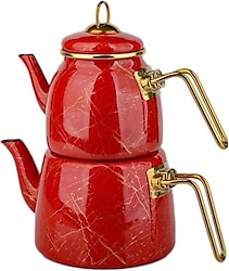 Paçi Elite Class Kırık Mermer Desenli Çaydanlık