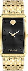 Pacomarine Classic PM.23202.04 Altın-Siyah Erkek Kol Saati