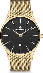 Pacomarine Discovery PM.51192.03 Altın-Siyah Erkek Kol Saati