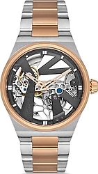 Pacomarine Energy PM.28003.07 Rose Gold-Siyah Erkek Kol Saati
