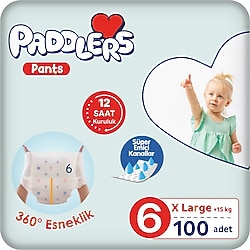 Paddlers 6 Numara X Large 100'lü Külot Bez