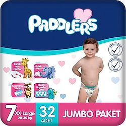 Paddlers 7 Numara XX Large 32'li Bebek Bezi