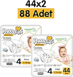 Paddlers Protection 4 Numara Maxi 88'li Bebek Bezi