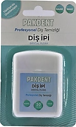 Pakdent Profesyonel Naneli 50 m Diş İpi