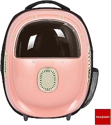 Pakeway Pembe Kedi Sırt Taşıma Çantası