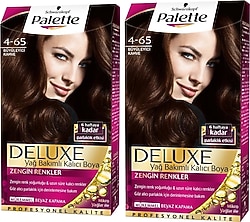 Palette Deluxe 4.65 Büyüleyici Kahve 2 Adet Saç Boyası