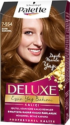 Palette Deluxe 7.554 Altın Karamel Saç Boyası