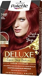Palette Deluxe 7.887 Ateş Kızılı Saç Boyası