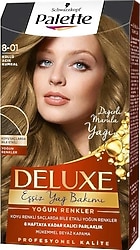 Palette Deluxe 8.01 Küllü Açık Kumral Saç Boyası