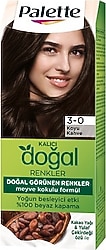 Palette Kalıcı Doğal Renkler 3.0 Koyu Kahve Saç Boyası