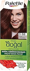 Palette Kalıcı Doğal Renkler 3.68 Kızıl Çikolata Saç Boyası