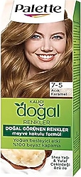 Palette Kalıcı Doğal Renkler 7.5 Açık Karamel Saç Boyası