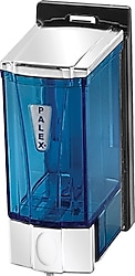 Palex 3562-2 Mini Şeffaf Krom Sıvı Sabun Dispenseri