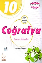 Palme Yayınevi 10.Sınıf Coğrafya Soru Kitabı
