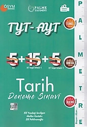 Palme Yayınevi TYT-AYT Tarih 25 Deneme