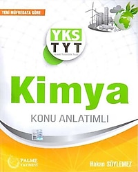 Palme Yayınevi TYT Kimya Konu Anlatımlı