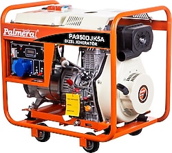 Palmera PA950DJK5A 8.1 Kva İpli/Marşlı Dizel Jeneratör
