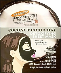 Palmer's Coconut Oil Detox 18 ml Kağıt Yüz Maskesi