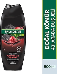 Palmolive Men Purifying & Uplifting Doğal Kömür 500 ml Duş Jeli