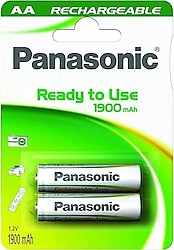 Panasonic 1900 mAh 2'li Şarj Edilebilir AA Kalem Pil