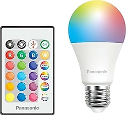 Panasonic 9 W-60 W E27 RGB Kumandalı LED Ampul