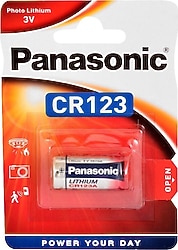 Panasonic CR123AL/1B CR123 3V Lityum Pil