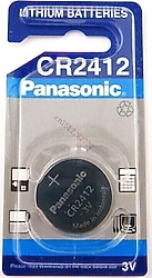 Panasonic CR2412 3V Lityum Düğme Pil