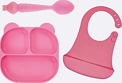 Pandish Mamma Pembe 3'lü Beslenme Seti