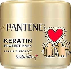 Pantene Keith Haring Keratin Onarıcı ve Koruyucu 300 ml Saç Maskesi