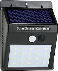 Panther PT-2920 LED Sensörlü Solar Bahçe Aydınlatması