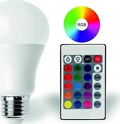 Panther Rgb E27 9W Kumandalı Led Ampul