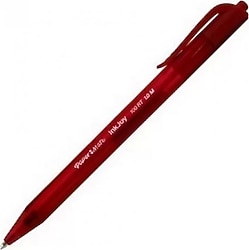 Paper Mate Inkjoy 100RT 1.0 mm Basmalı Kırmızı Tükenmez Kalem