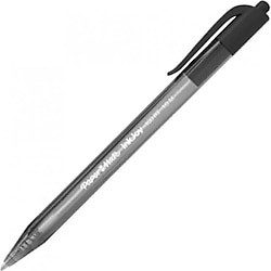 Paper Mate Inkjoy 100RT 1.0 mm Basmalı Siyah Tükenmez Kalem