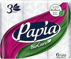 Papia BioCare 6'lı Kağıt Havlu