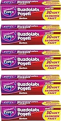Parex Büyük Boy Buzdolabı Poşeti 30 'lu 5 Adet