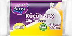 Parex Güçlü Küçük Boy Çöp Poşeti 30'lu