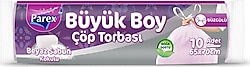 Parex Kokulu Büzgülü Büyük Boy Çöp Poşeti 10'lu