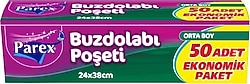 Parex Orta Boy Buzdolabı Poşeti 50'li
