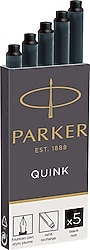 Parker Quink 5'li Dolma Kalem Kartuşu Siyah