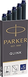 Parker Quink 5'li Dolma Kalem Kartuşu Mavi