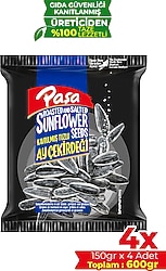 Paşa Kuruyemiş Siyah Ay Çekirdeği 150 gr 4'lü