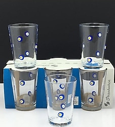 Paşabahçe Nazar 52052 205 cc 6'lı Su Bardağı