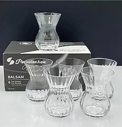 Paşabahçe Balsam Cyrstallin 12552 6'lı Çay Bardağı