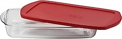 Paşabahçe 59006 1950 cc 33x19 cm Plastik Kapaklı Dikdörtgen Borcam