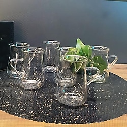 Paşabahçe Glasscom Boğumlu 6'lı Çay Bardağı