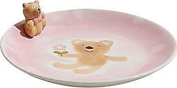 Paşabahçe Happy Farm 20 cm Seramik Pasta Tabağı