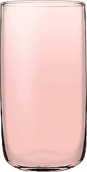 Paşabahçe Iconic 420805 Pembe 365 cc 3'lü Meşrubat Bardağı