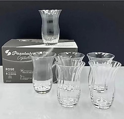 Paşabahçe Rose Cyrstallin 22717 6'lı Çay Bardağı