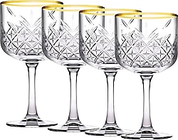 Paşabahçe Timeless Golden Touch 440237 490 cc 4'lü Kokteyl Bardağı